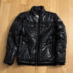 Buffalo David Bitton Black Puffer Jacket Kid’s XL NWT